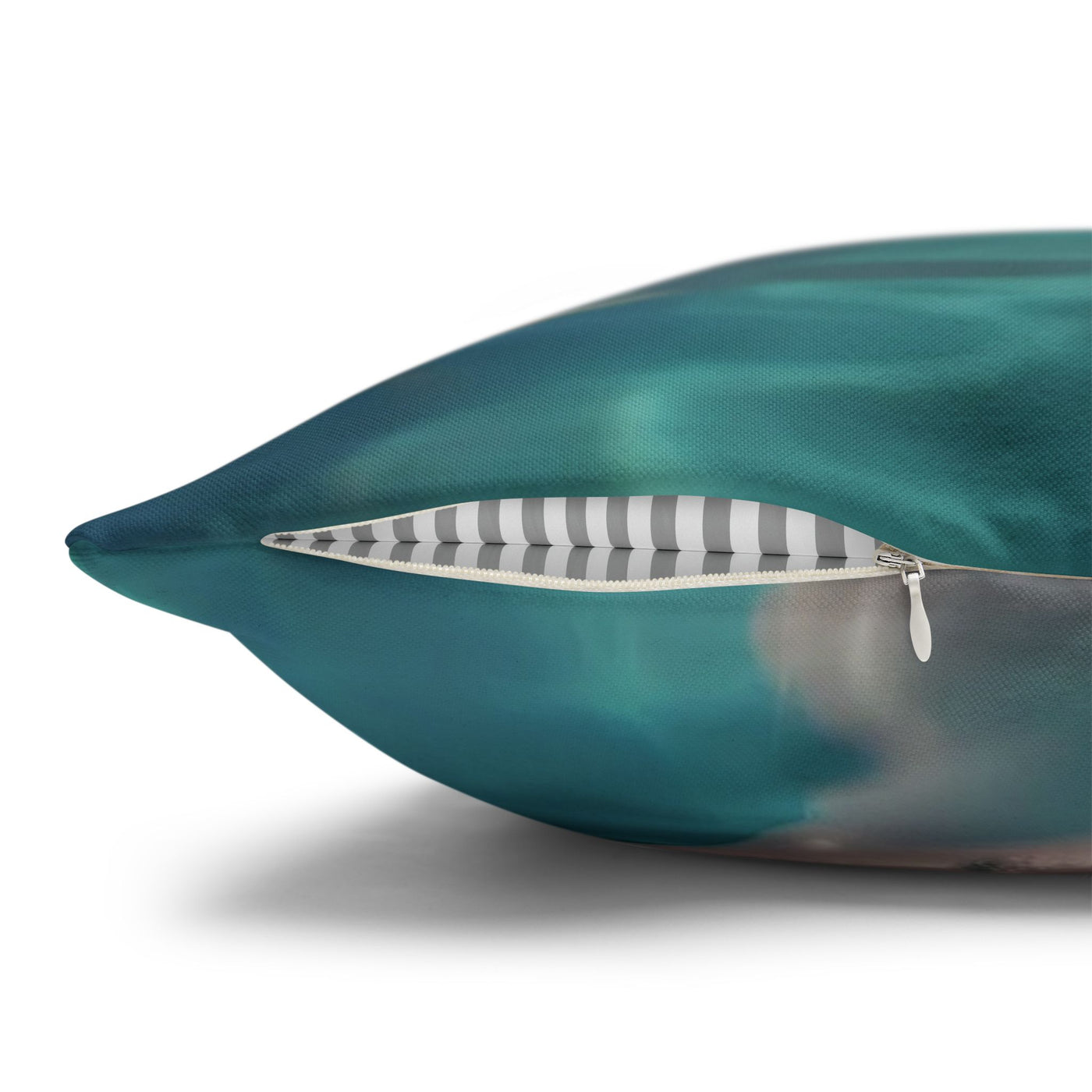 Relaxing Cat Swimming Pillowcase - Cozy Spun Polyester Decorative Pillowcase for Cat Lovers