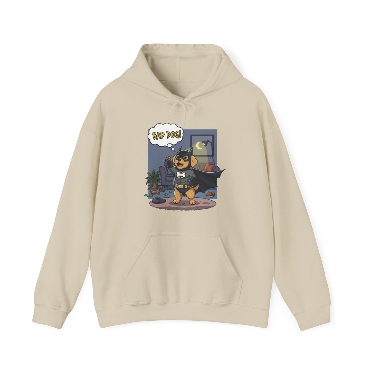Dog cosplay Batman Funny Design Unisex Hoodie style 1