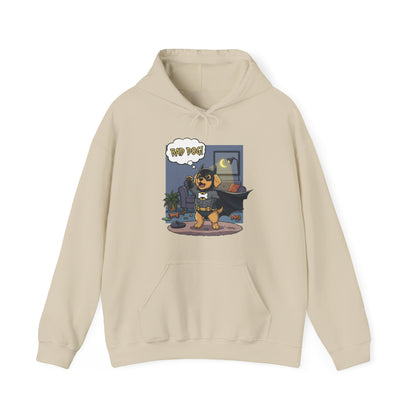Dog cosplay Batman Funny Design Unisex Hoodie style 1