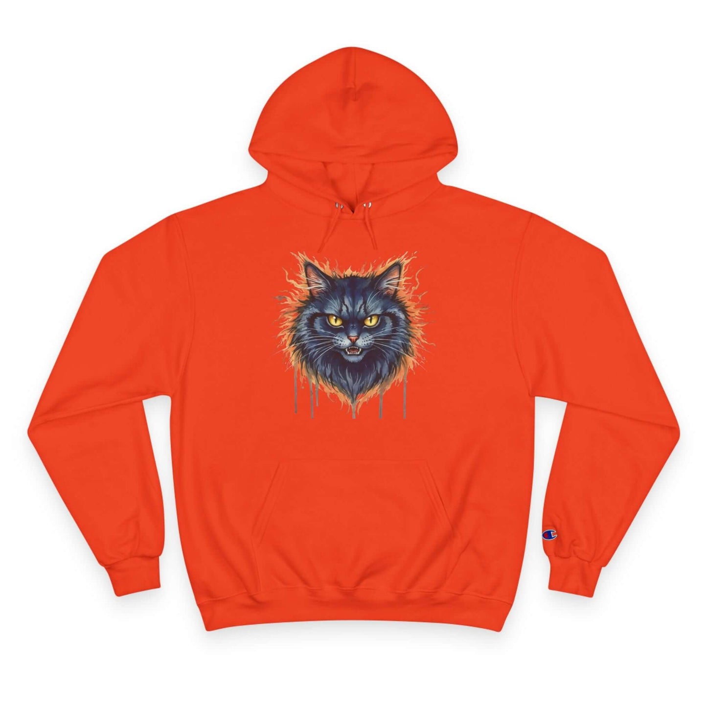Mad Cat Men and Women Champion Hoodie style 2