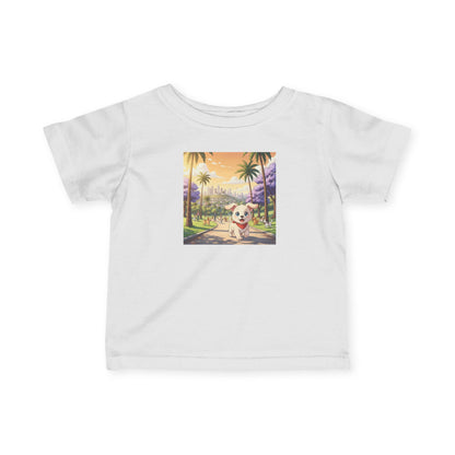 Cute Puppy Infant Baby Fine Jersey T-Shirt style 4