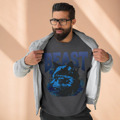 "Beast" Cat Lover style 1 Unisex Crewneck Sweatshirt