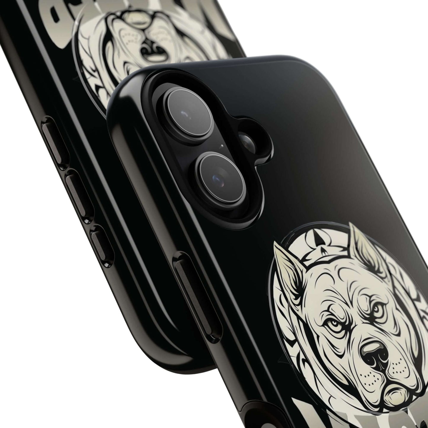 Master Dog Black Tough Magnetic Protective Case iPhone 17 series