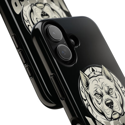 Master Dog Black Tough Magnetic iPhone 17 / 17 Air / Pro / Pro Max Protective Case support MagSafe