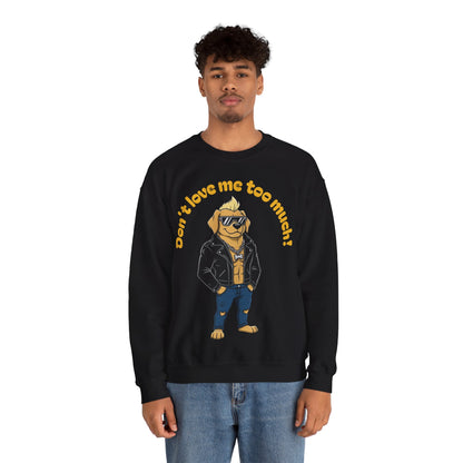 Cool Dog Unisex Heavy Blend Crewneck Sweatshirt style 2