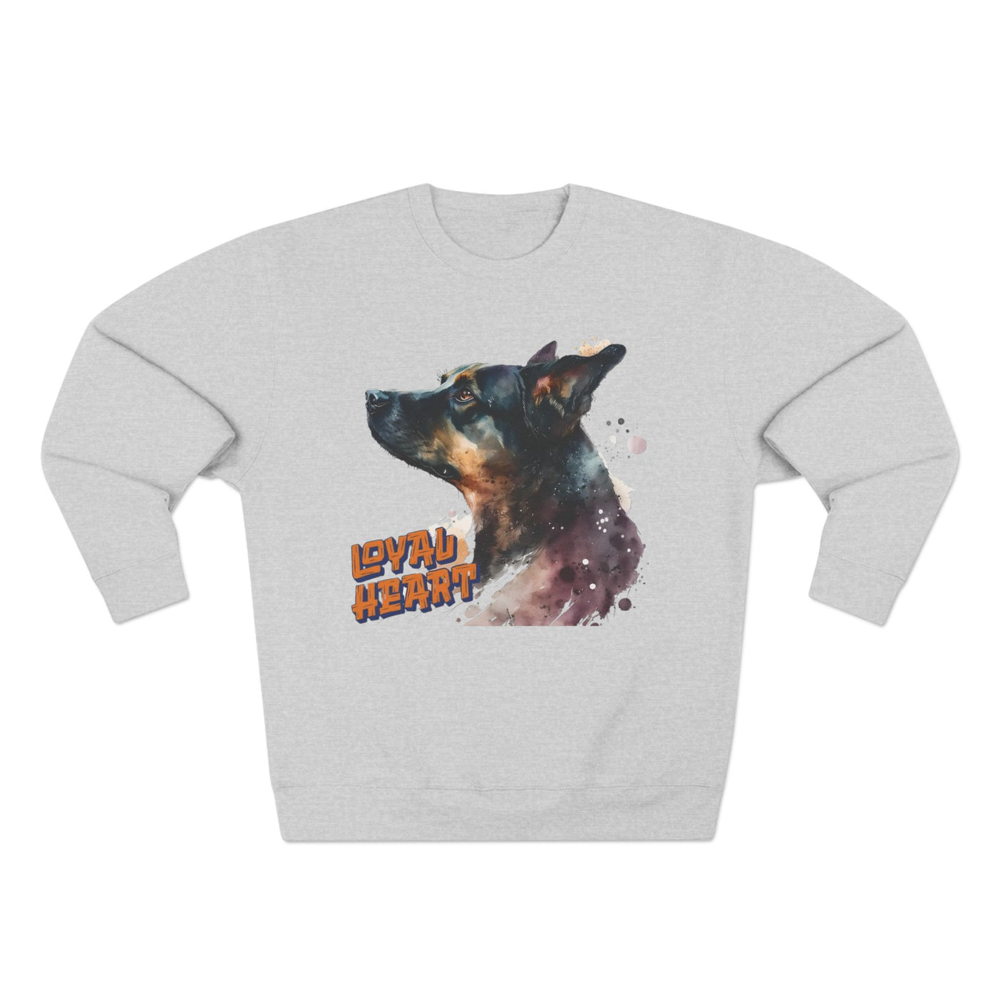 "Loyal Heart" Dog Lover style 1 Unisex Crewneck Sweatshirt
