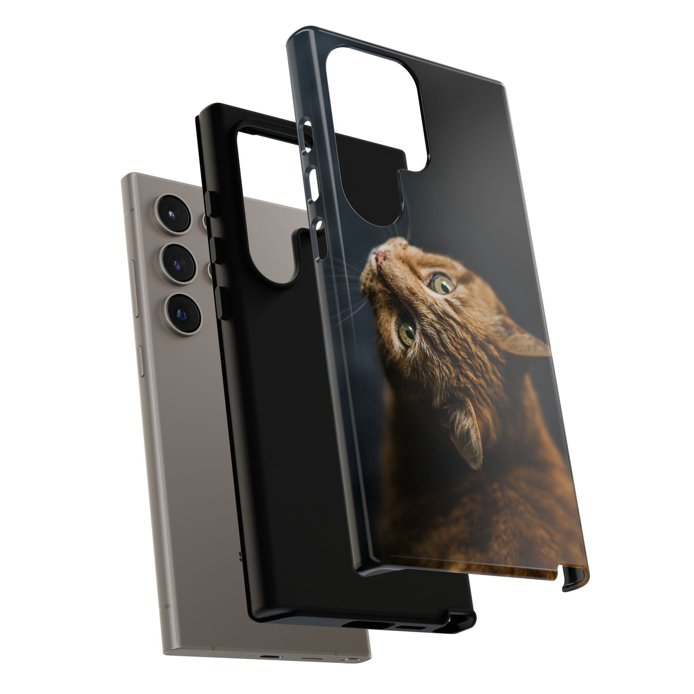 Yellow Cat - Tough Phone Case for Apple iPhone & Samsung Galaxy, Cute Pet Accessories, Gift for Cat Lovers