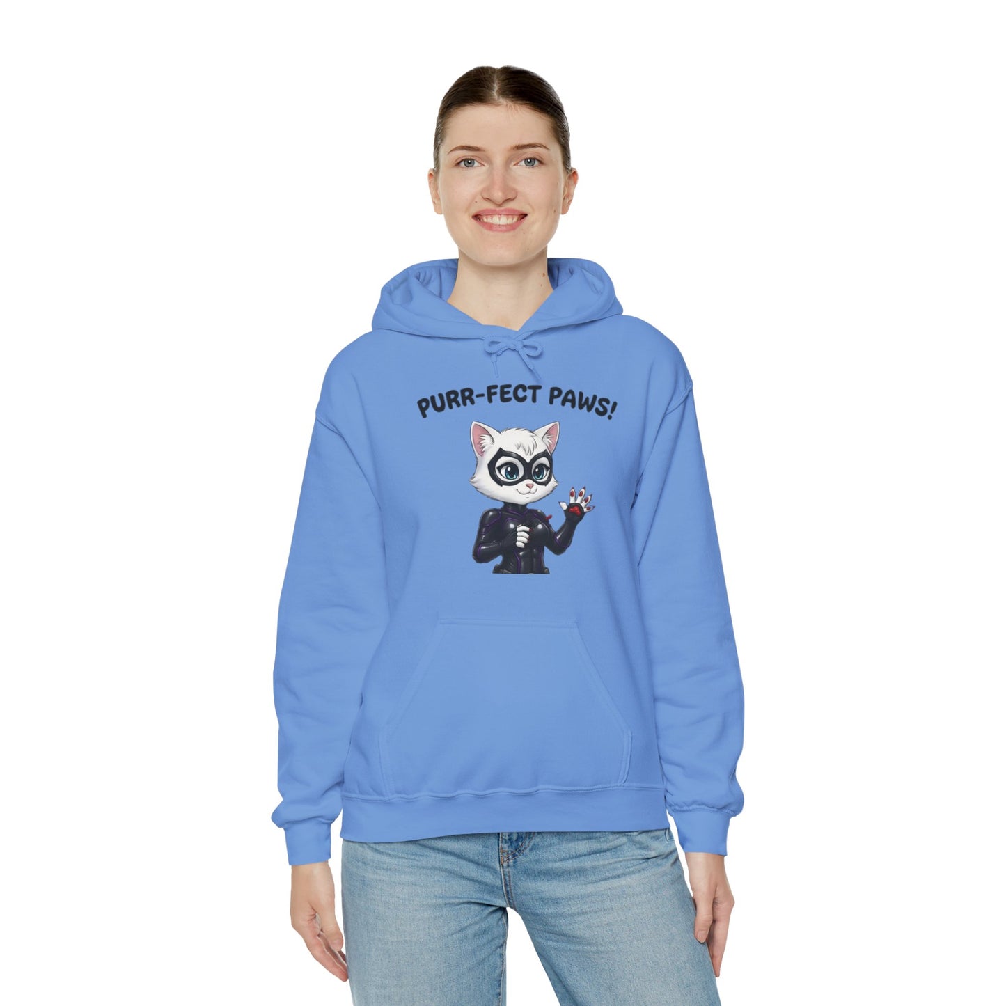 Cat cosplay Cat Woman Funny Design Unisex Hoodie style 1