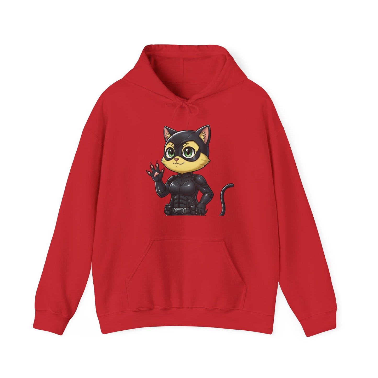 Cat cosplay Cat Woman Funny Design Unisex Hoodie style 2
