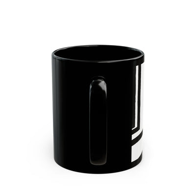 Stylish Black Dog Mug - Perfect for Pet Lovers, Gifts, Coffee Lovers, Home & Office, Dog Mom/Dad