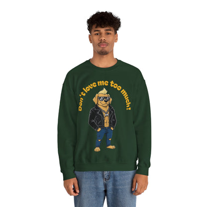 Cool Dog Unisex Heavy Blend Crewneck Sweatshirt style 2