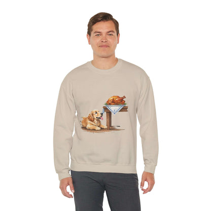 Watercolor Dog painting Unisex Crewneck Sweatshirt style 2
