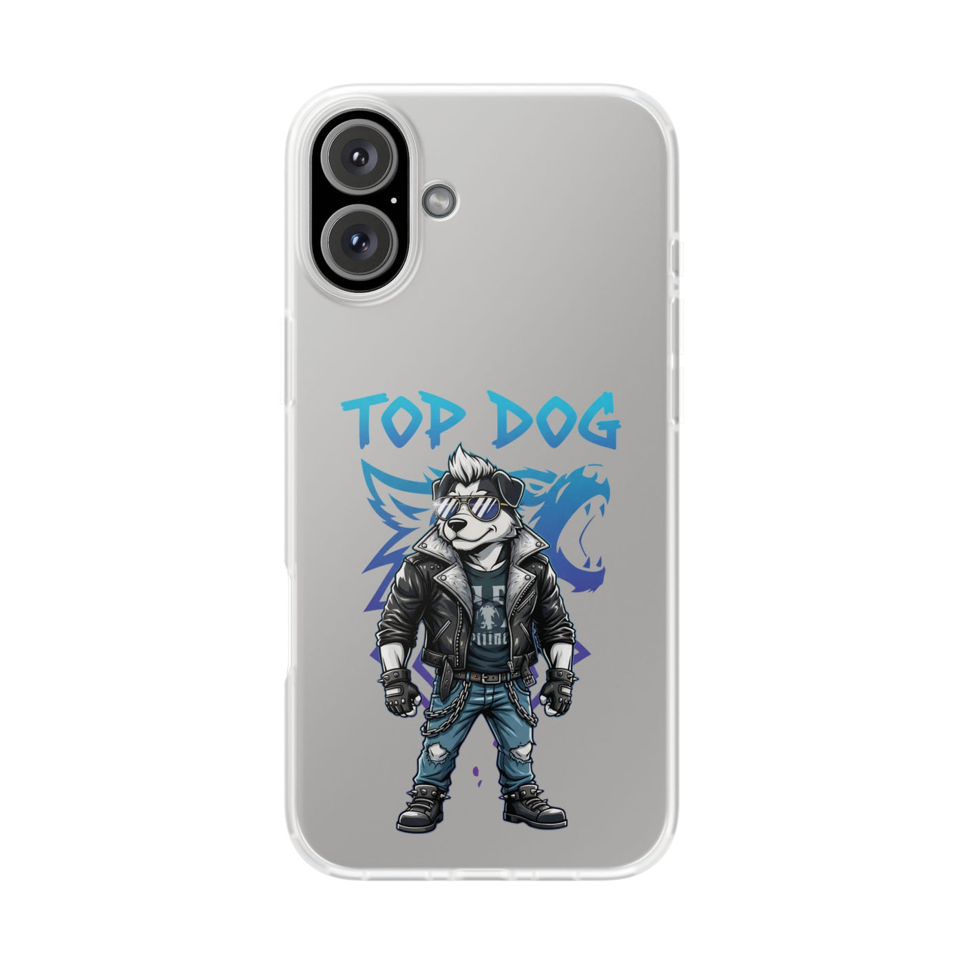 Top Dog Anime style Flexi Case for Dog Lovers