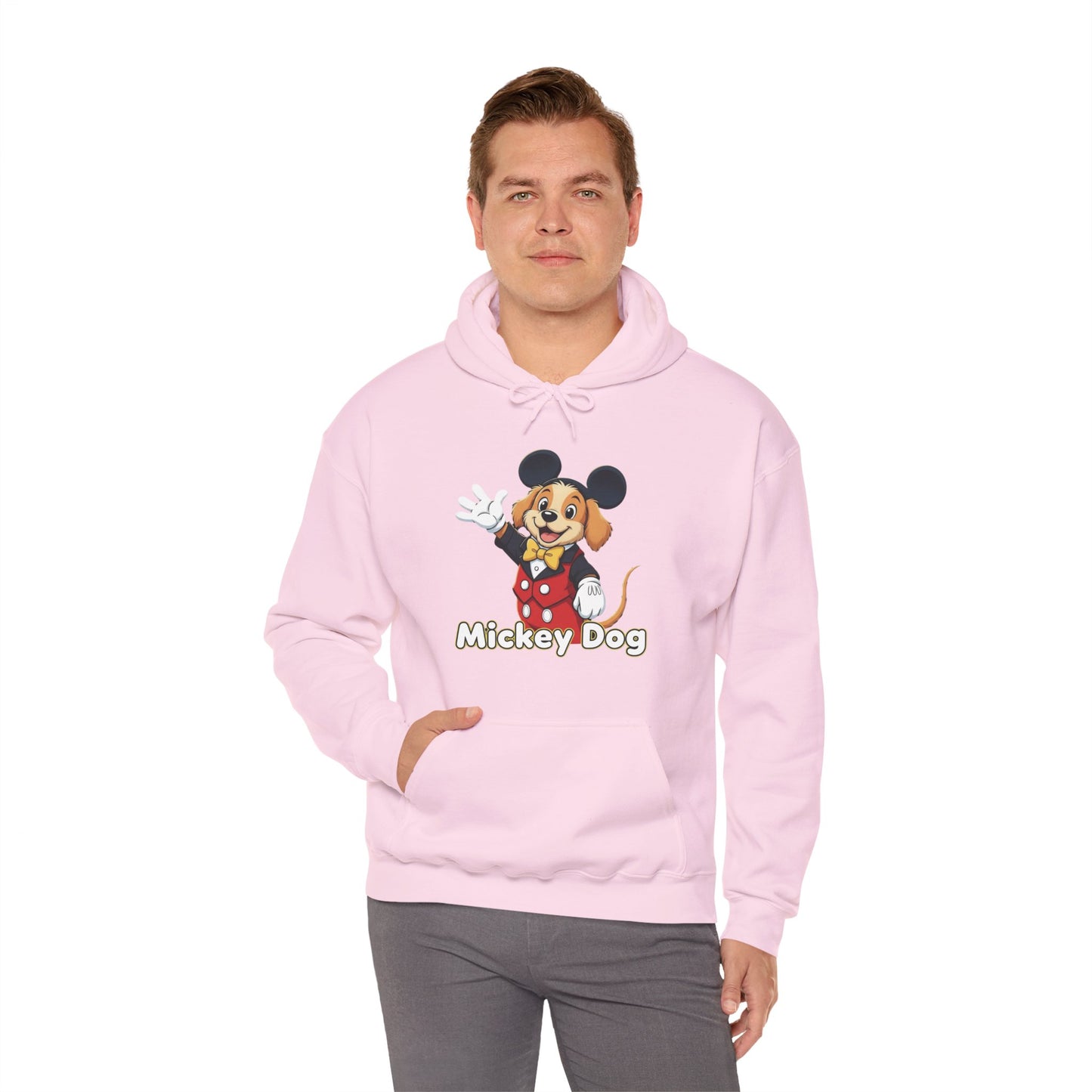 Dog cosplay Mickey Mouse Funny Design Unisex Hoodie style 1
