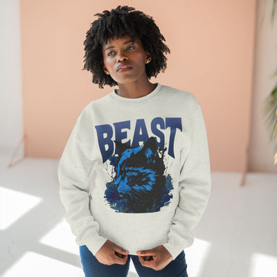 "Beast" Cat Lover style 1 Unisex Crewneck Sweatshirt