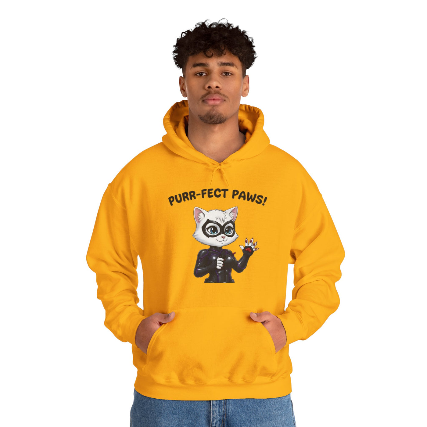 Cat cosplay Cat Woman style 1 Unisex Hoodie - Fun & Playful Design