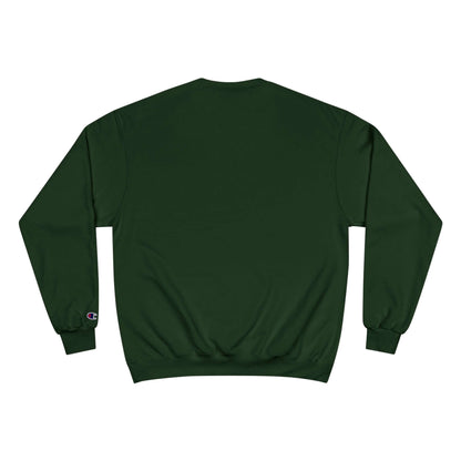 Mad Cat Onboard Graphic Champion Crewneck Sweatshirt style 2
