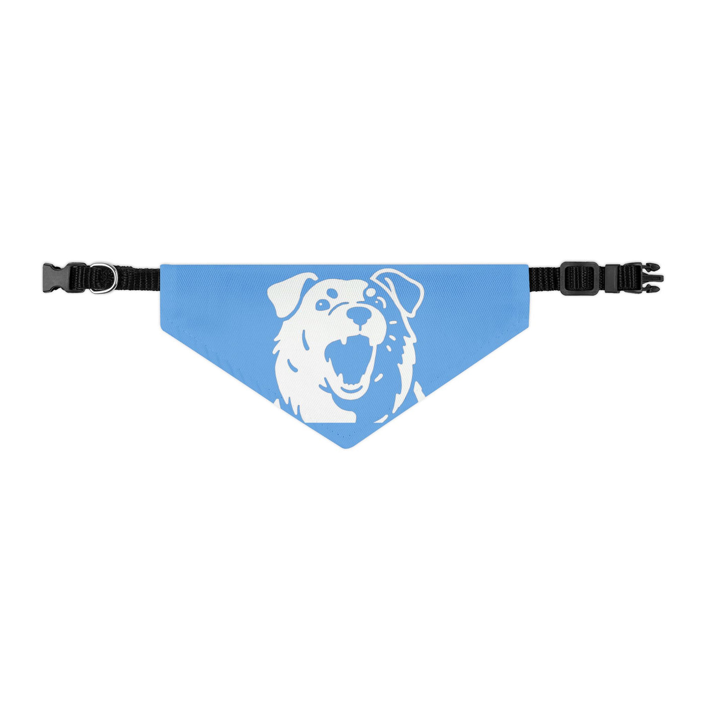 Blue Dog Bandana Collar – Dog Accessory, Great for Playtime, Pet Parties, Dog Walks, Halloween Costumes, and Summer Fun