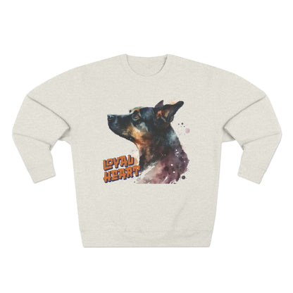Loyal Heart Dog Lover Unisex Crewneck Sweatshirt style 1