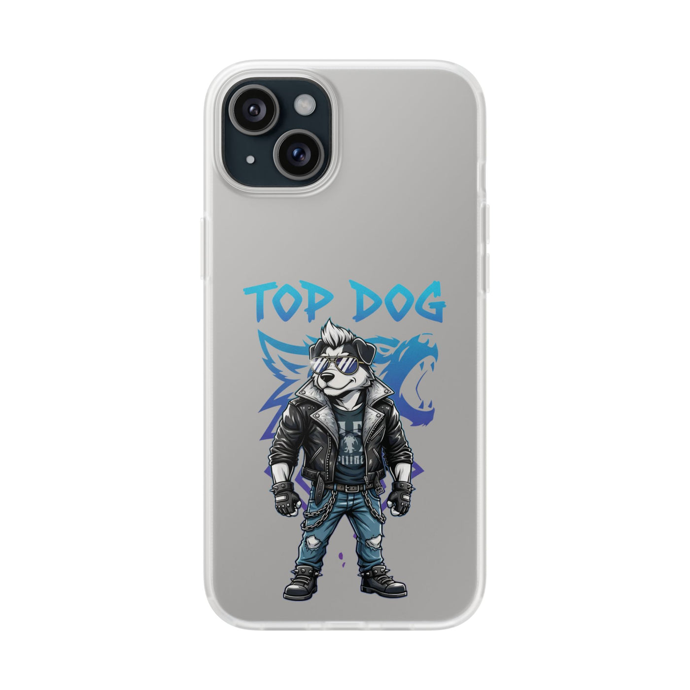 Top Dog Anime style Flexi Case for Dog Lovers