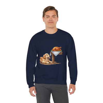 Watercolor painting style 5 Men & Women Cute Cat Pile Crewneck Sweatshirt