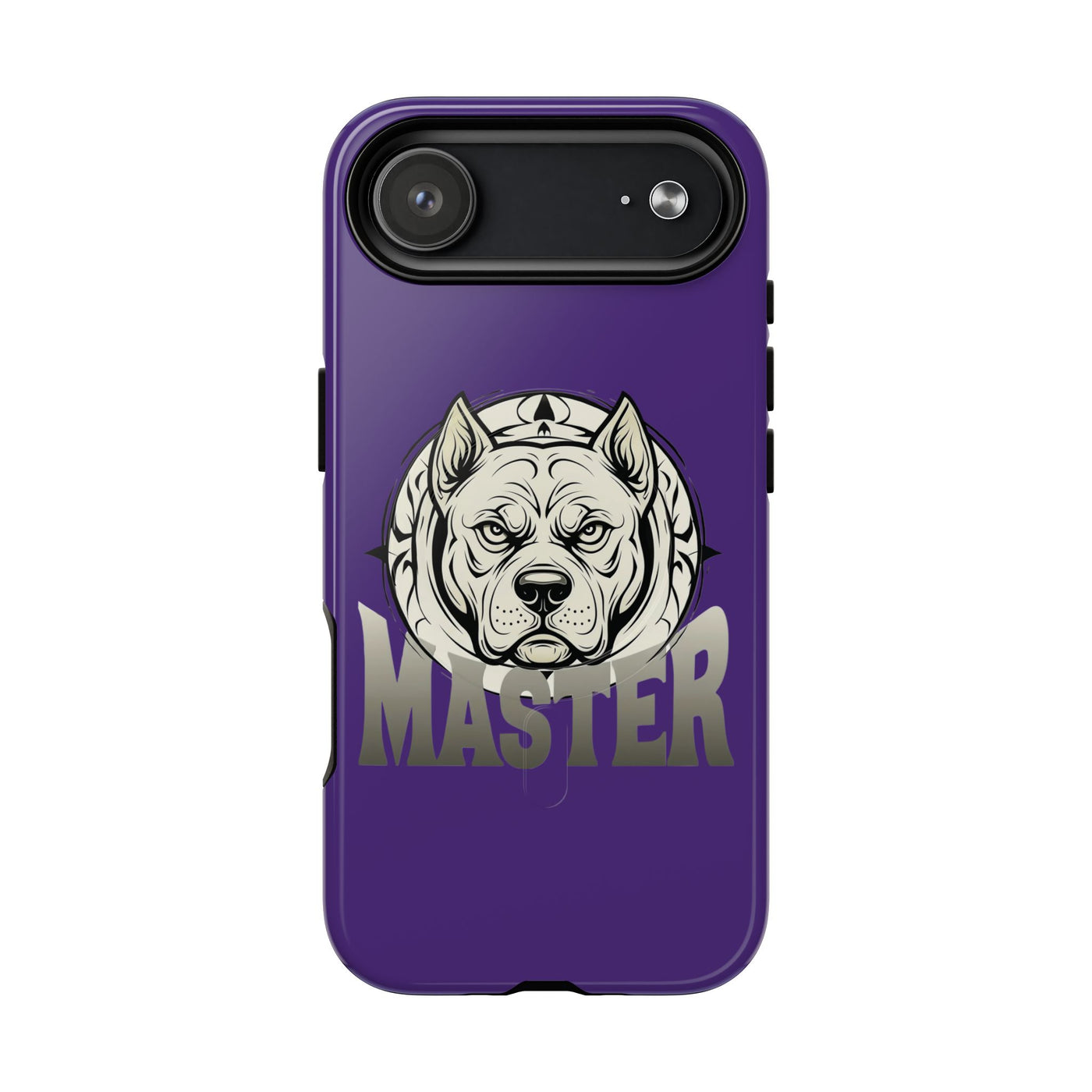 Master Dog Purple Tough Magnetic iPhone 17 / 17 Air / Pro / Pro Max Protective Case support MagSafe