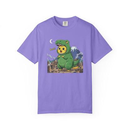 Cat cosplay Godzilla Funny Design Unisex T-Shirt style 1