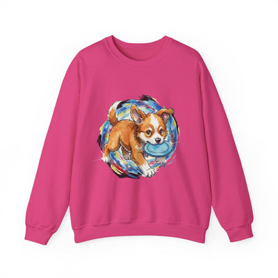 Watercolor painting style 7 Men & Women Cute Cat Pile Crewneck Sweatshirt