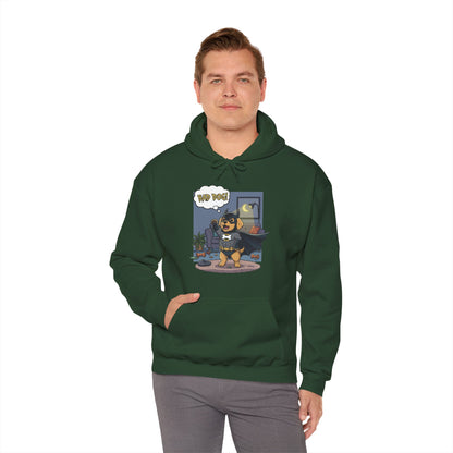 Dog cosplay Batman Funny Design Unisex Hoodie style 1