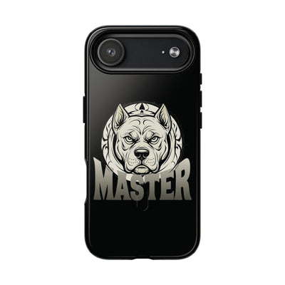 Master Dog Black Tough Magnetic iPhone 17 / 17 Air / Pro / Pro Max Protective Case support MagSafe