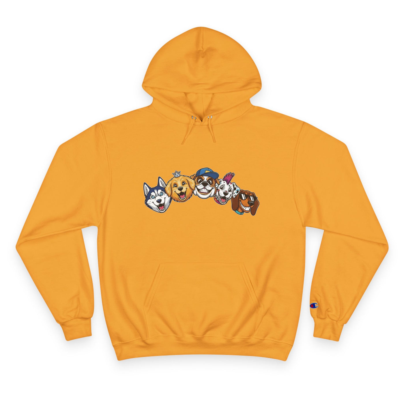 Playful Pooch Champion Unisex Hoodie | Cozy Dog Lover Pullover, Pet Themed Gift, Cute Animal Apparel, Perfect for Dog Days