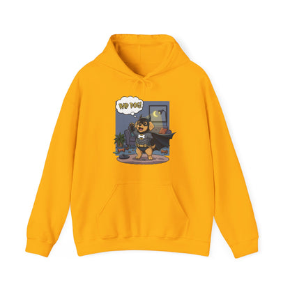 Dog cosplay Batman Funny Design Unisex Hoodie style 1