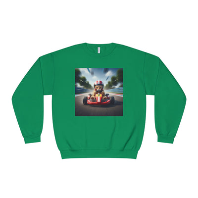 Go Kart Cat style 3 Unisex NuBlend® Crewneck Sweatshirt