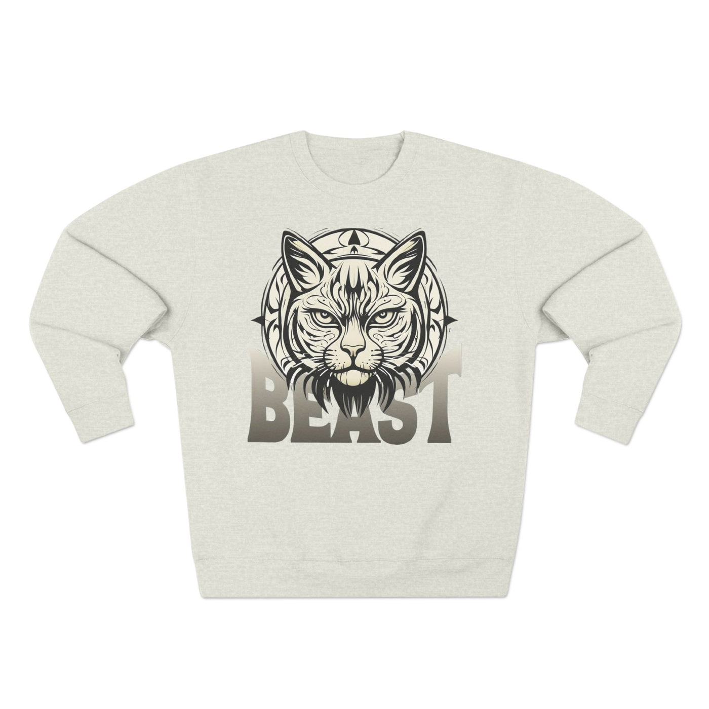 "Beast" Cat Lover style 2 Unisex Crewneck Sweatshirt