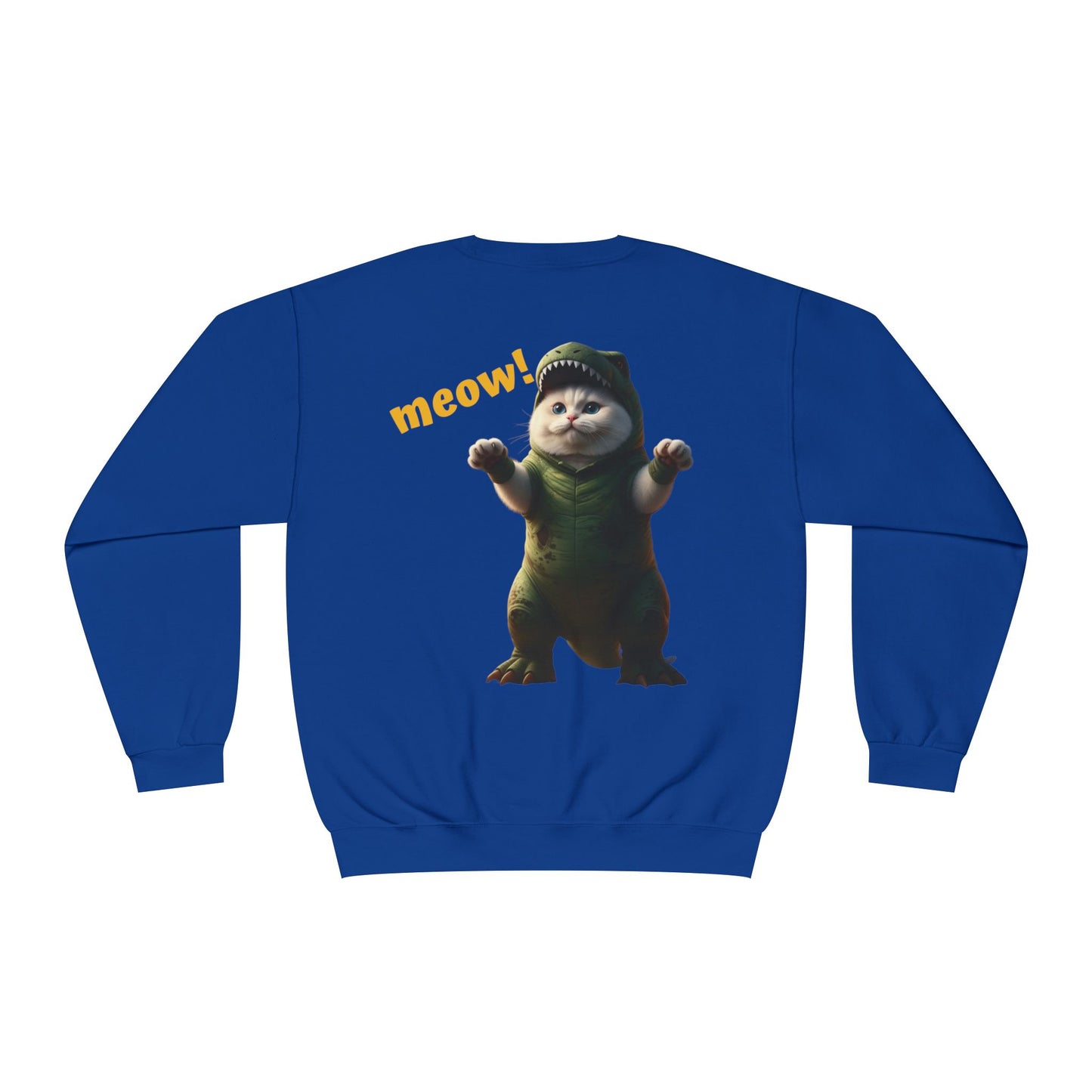 Cat-zilla style 2 Unisex NuBlend Crewneck Sweatshirt