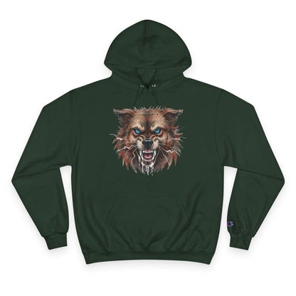 Angry Dog Men and Women Champion Hoodie style 3