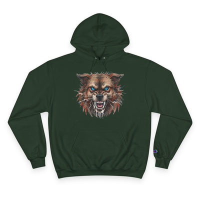 Angry Dog style 3 Men and Women Champion Hoodie