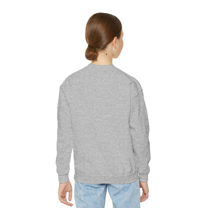 Cool Cat - Cozy Unisex Youth Crewneck Sweatshirt style 2