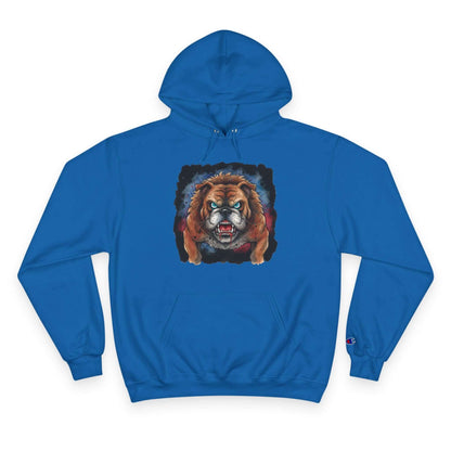 Angry Dog Men and Women Champion Hoodie style 4