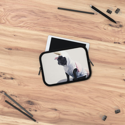 Cute Dog style 1 Laptop Sleeve, Pet Lover Gift, Stylish Computer Case, Birthday Present, Fun Travel Accessory