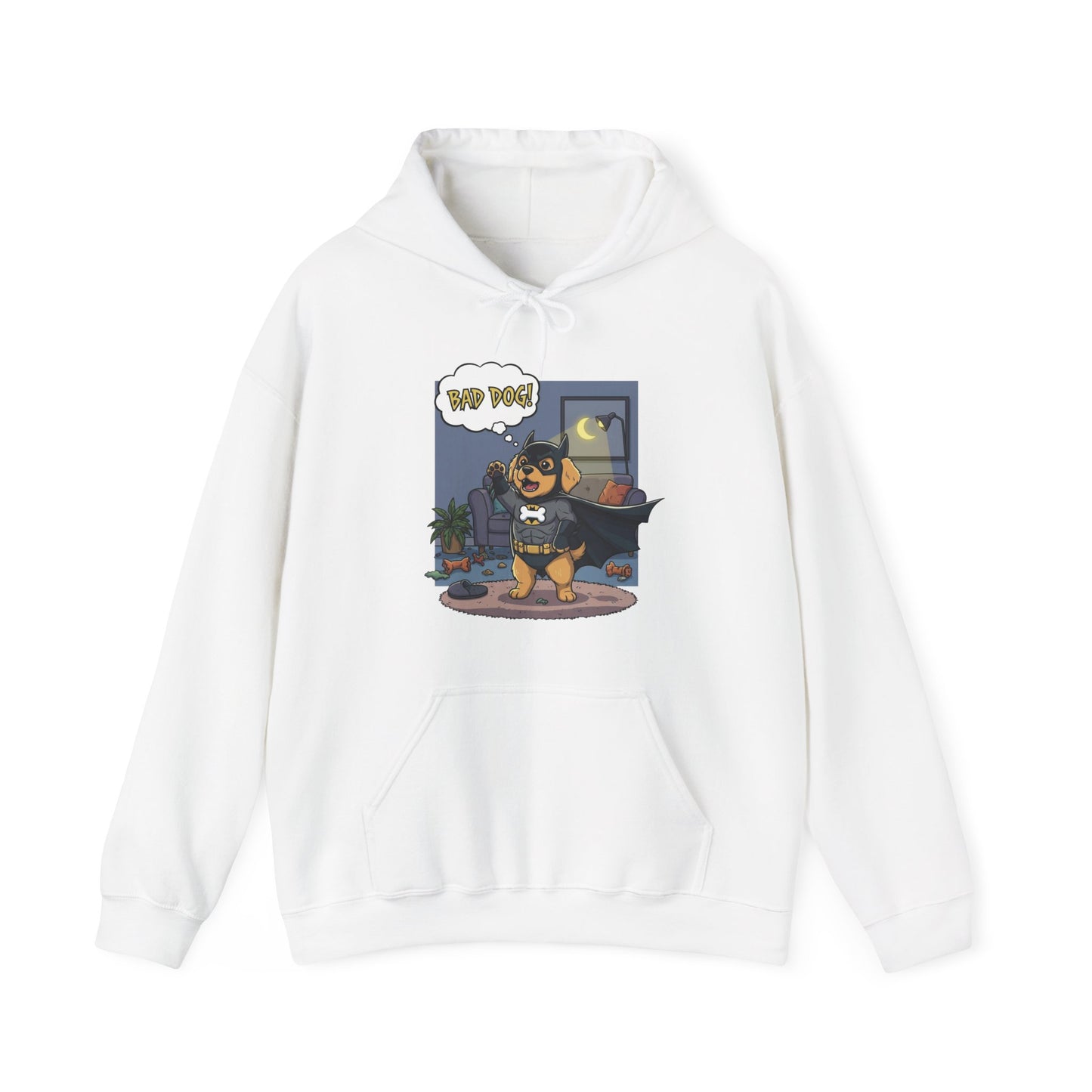 Dog cosplay Batman Funny Design Unisex Hoodie style 1