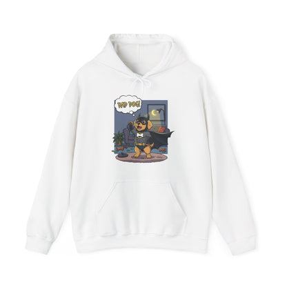 Dog cosplay Batman Funny Design Unisex Hoodie style 1