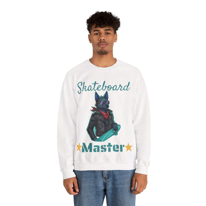Cool Dog Unisex Heavy Blend Crewneck Sweatshirt style 4