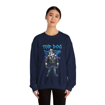 Cool Dog Unisex Heavy Blend Crewneck Sweatshirt style 1
