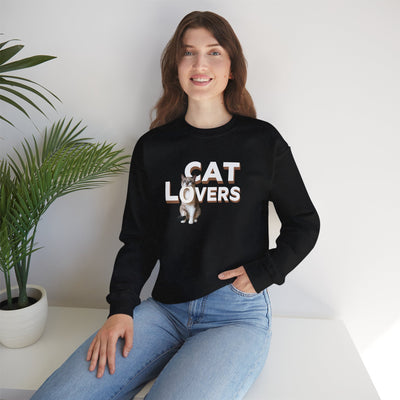 Cat Lovers Cute Kitten Unisex Crewneck Sweatshirt