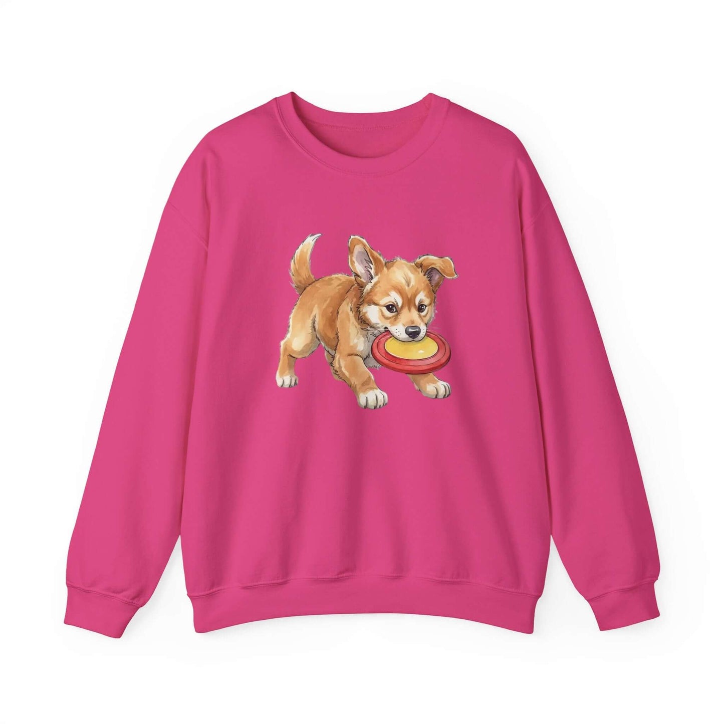 Watercolor Dog painting Unisex Crewneck Sweatshirt style 5