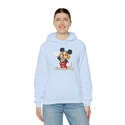Dog cosplay Mickey Mouse Funny Design Unisex Hoodie style 1