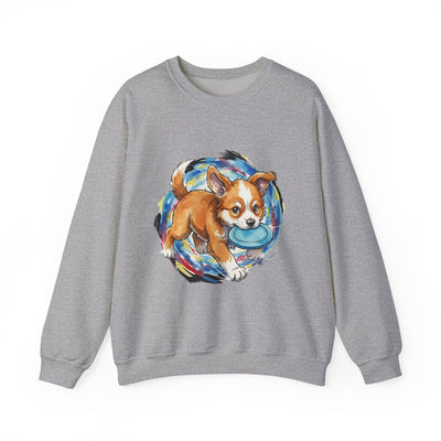 Watercolor painting style 7 Men & Women Cute Cat Pile Crewneck Sweatshirt