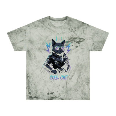 Colorful Cool Cat Unisex T-Shirt - Vibrant Graphic Tee, Gift for Cat Lovers, Casual Wear, Streetwear, Unique Style