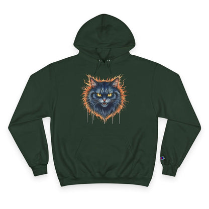 Mad Cat Men and Women Champion Hoodie style 2